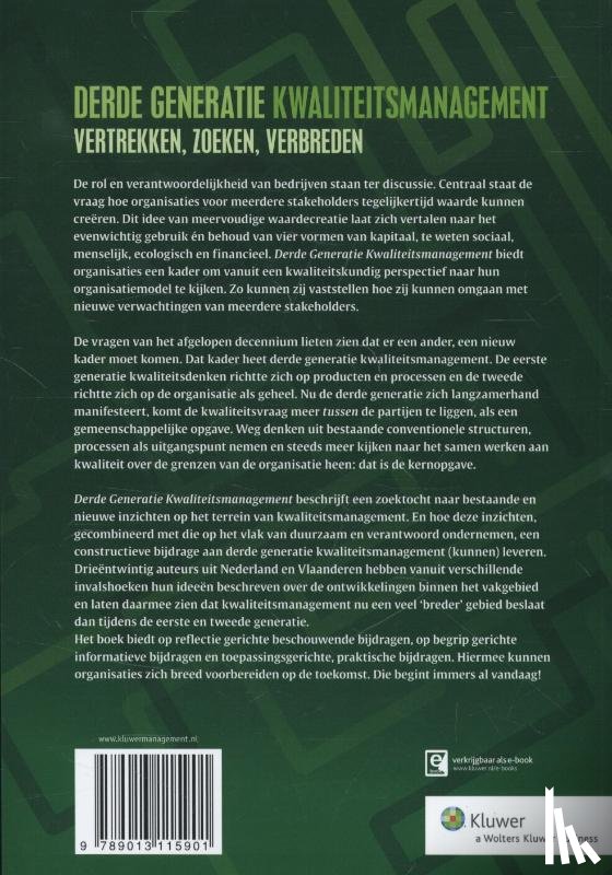  - Derde generatie kwaliteitsmanagement
