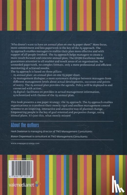 Doeleman, Henk, Diepenmaat, Manon - One paper strategie