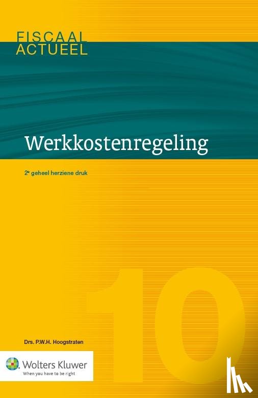 Hoogstraten, P.W.H. - Werkkostenregeling