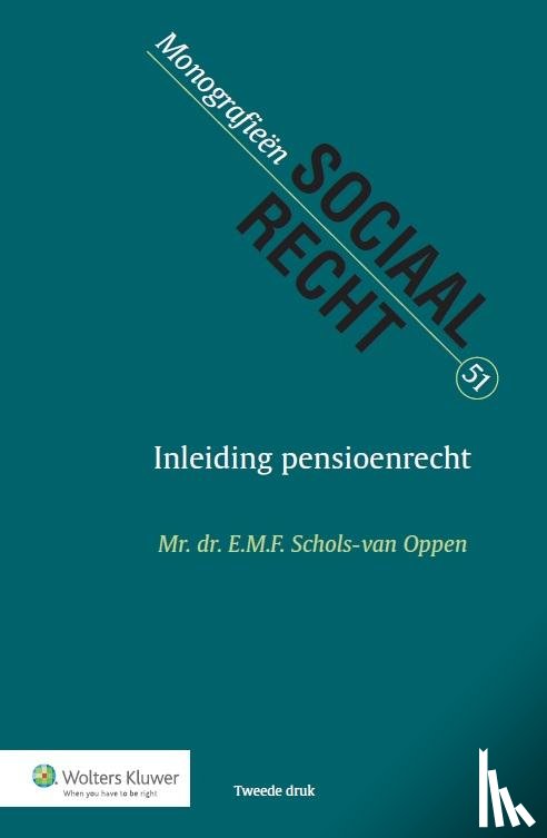 Schols-van Oppen, E.M.F. - Inleiding pensioenrecht