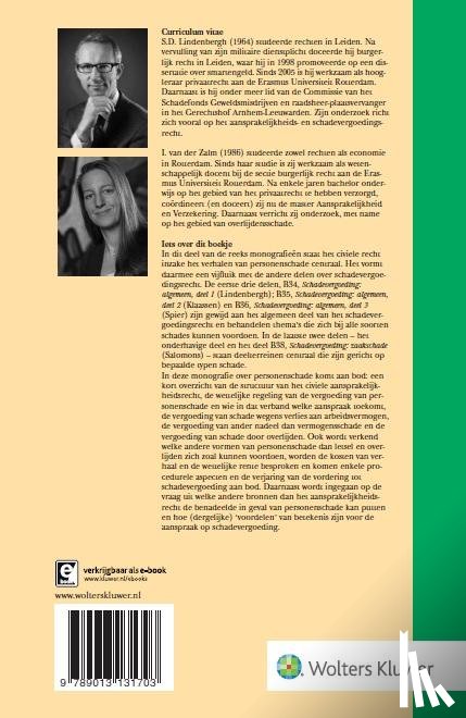 Lindenbergh, S.D., Zalm, I. van der - Schadevergoeding: personenschade