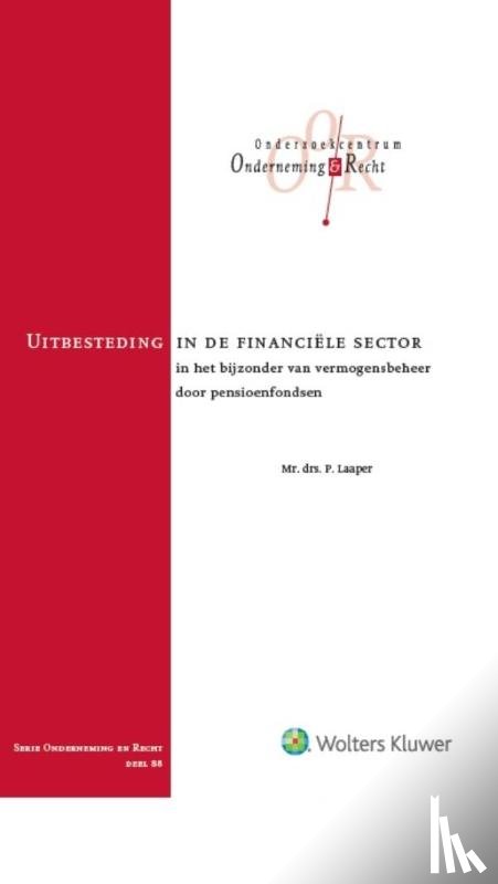 Laaper, Peter - Uitbesteding in de financiële sector