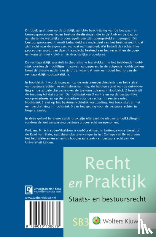Schreuder-Vlasblom, M. - Rechtsbescherming en bestuurlijke voorprocedure
