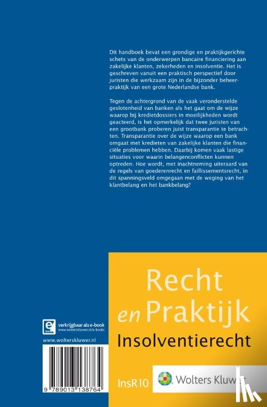 Messelink, K.A., Bosch, R. van den - Juridisch handboek intensief beheer