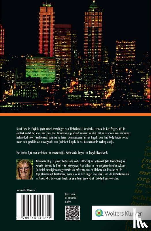  - Dutch law in English