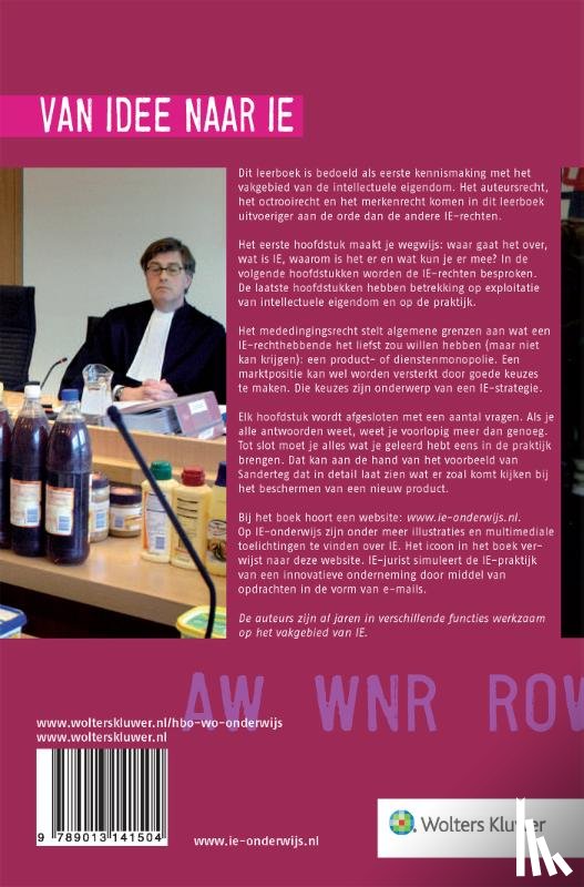 Holzhauer, R.W., Gellaerts, S.L. - Van idee naar IE