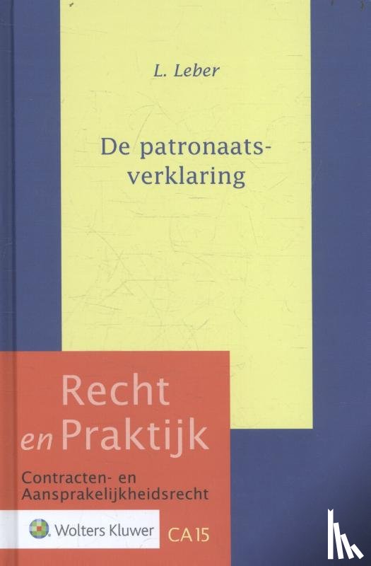 Leber, L. - De patronaatsverklaring