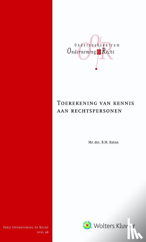 Katan, Branda Marieke - Toerekening van kennis aan rechtspersonen