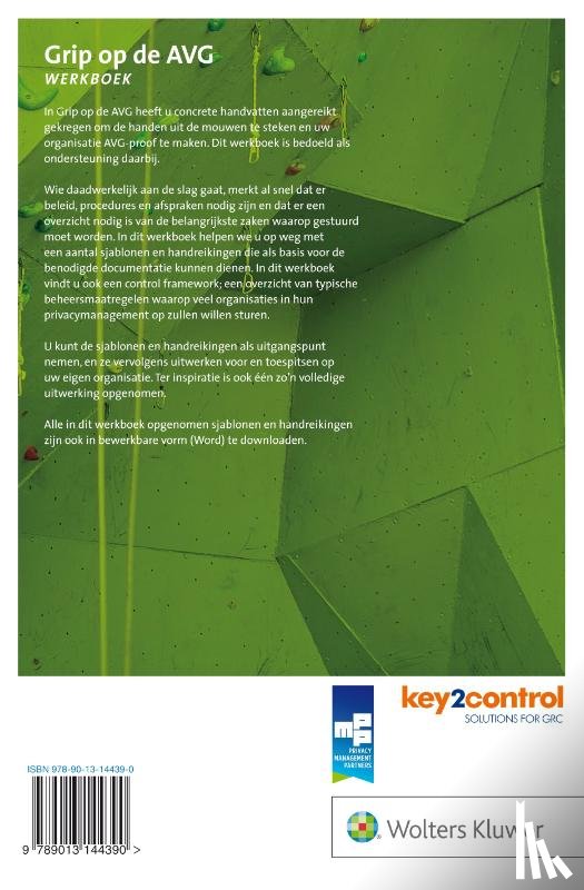 Privacy Management Partners, Key2Control - Werkboek