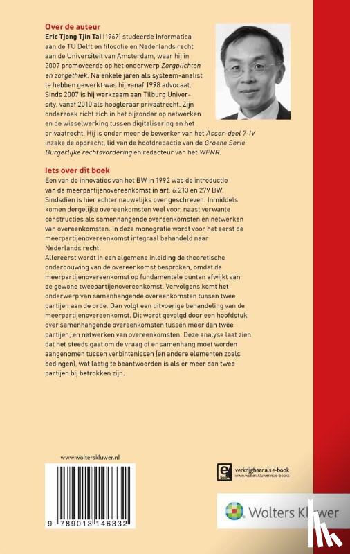 Tjong Tjin Tai, T.F.E. - Meerpartijenovereenkomst en samenhangende overeenkomsten