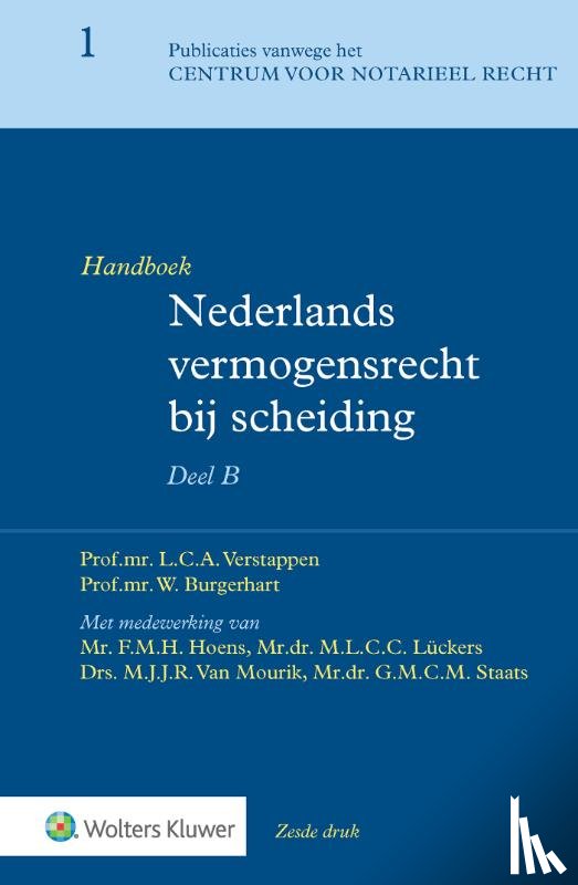  - Handboek Nederlands vermogensrecht bij scheiding Deel B