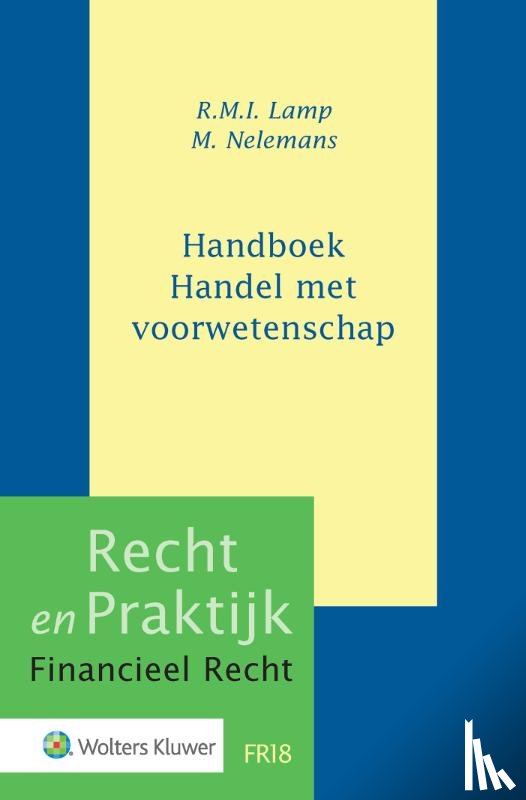  - Handboek Handel met voorwetenschap