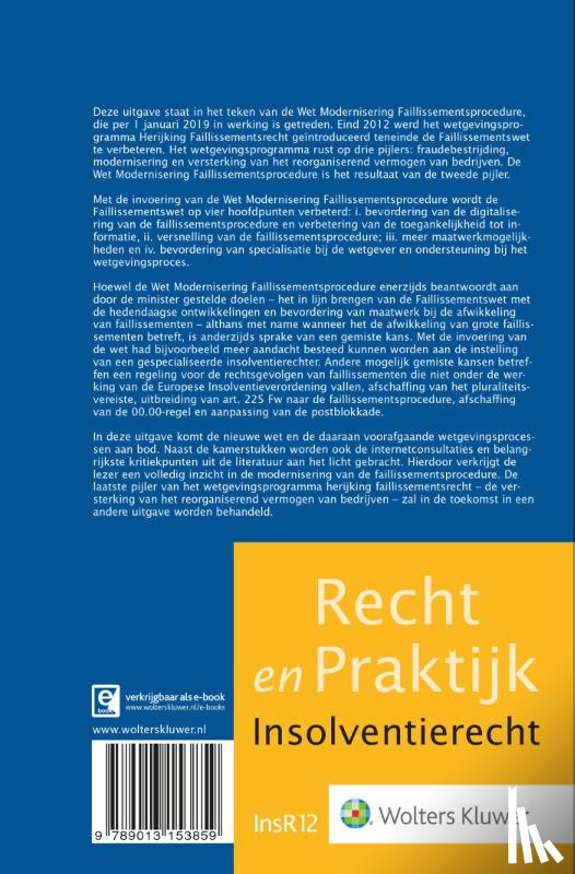  - De herijking van het faillissementsrecht-de pijler modernisering