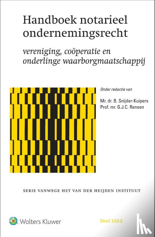  - Handboek notarieel ondernemingsrecht
