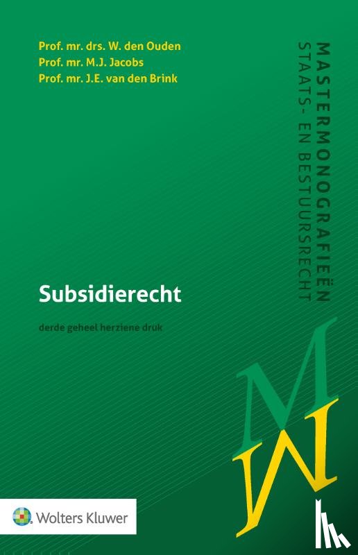 Ouden, W. den - Subsidierecht