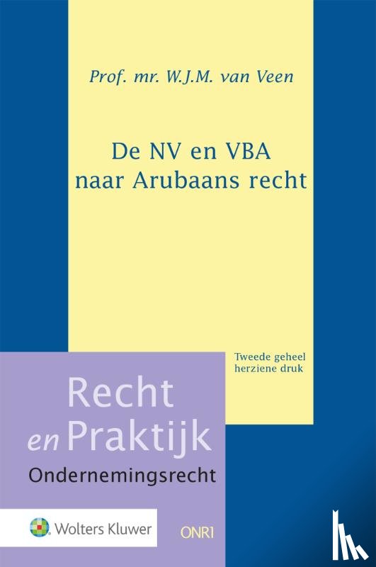Veen, W.J.M. van - De NV en VBA naar Arubaans recht
