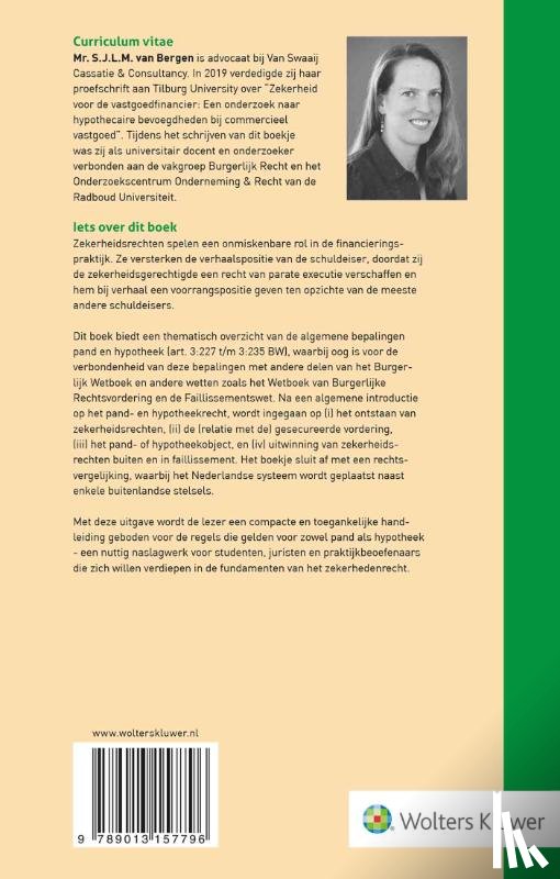  - Algemene bepalingen pand en hypotheek