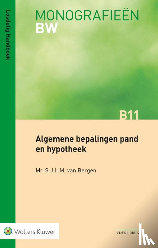  - Algemene bepalingen pand en hypotheek