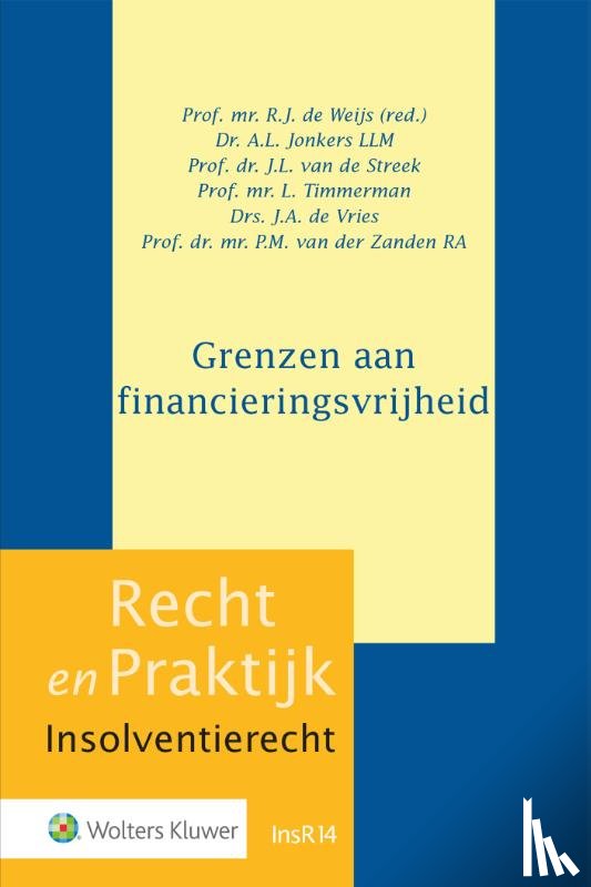  - Grenzen aan Financieringsvrijheid