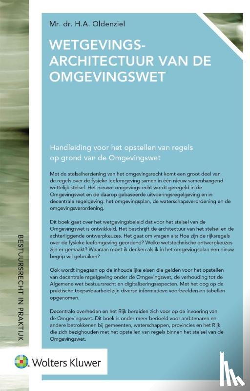  - Wetgevingsarchitectuur van de Omgevingswet