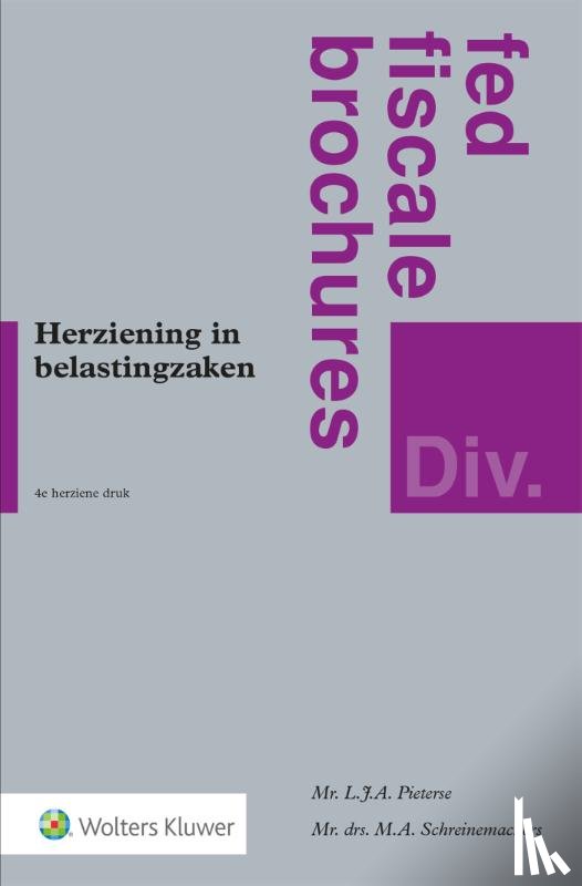 Pieterse, L.J.A. - Herziening in belastingzaken