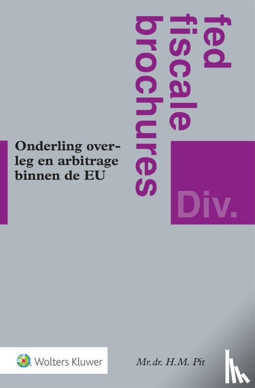  - Onderling overleg en arbitrage binnen de EU