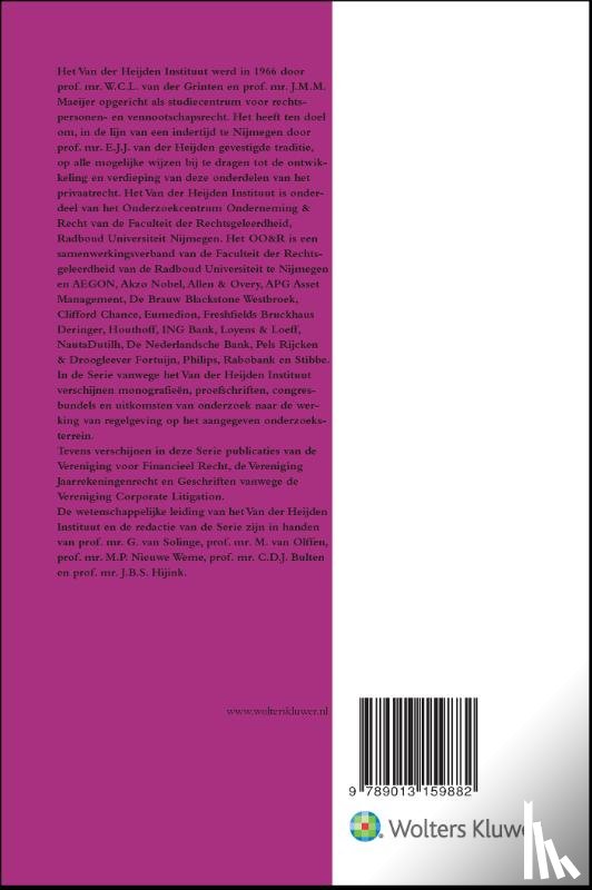  - Handboek Jaarrekeningenrecht