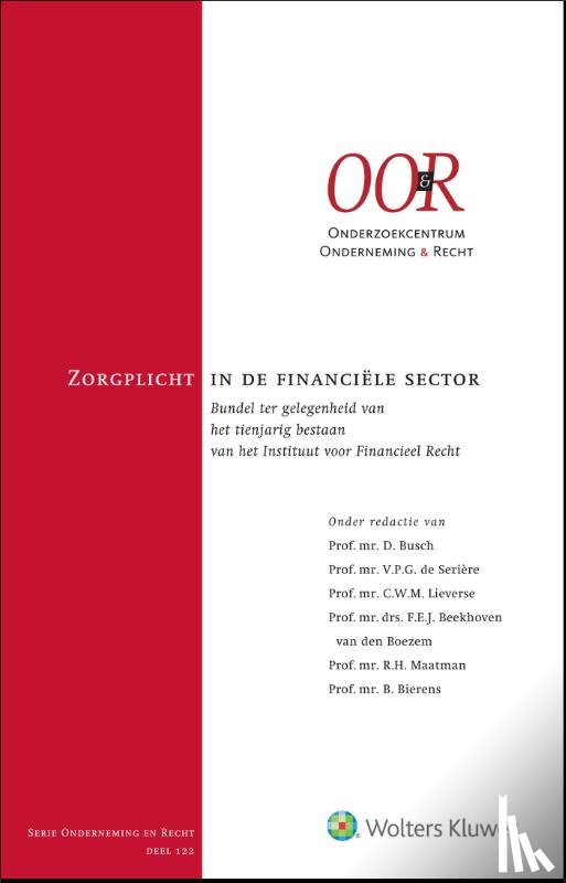  - Zorgplicht in de financiële sector