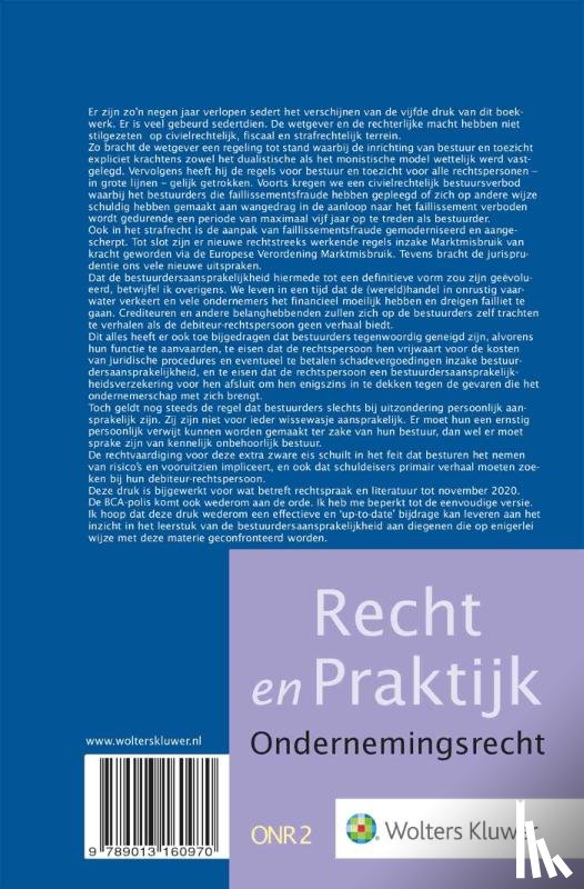  - Bestuurdersaansprakelijkheid