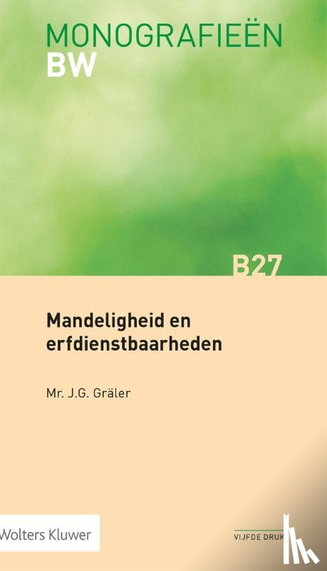  - Mandeligheid en erfdienstbaarheden