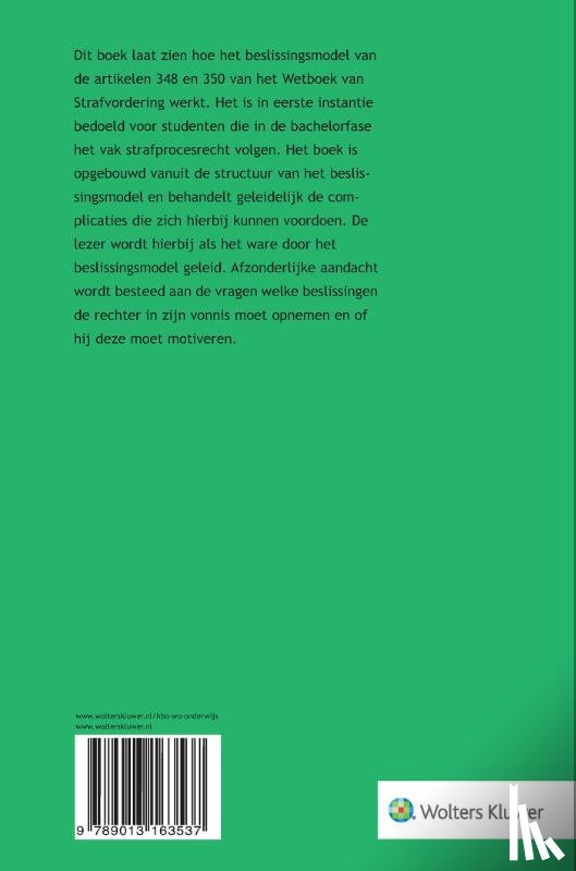 Koopmans, F.A.J. - Het beslissingsmodel van 348/350 Sv