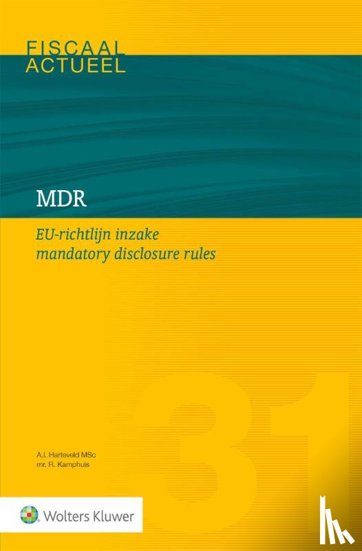  - MDR EU-richtlijn inzake mandatory disclosure rules