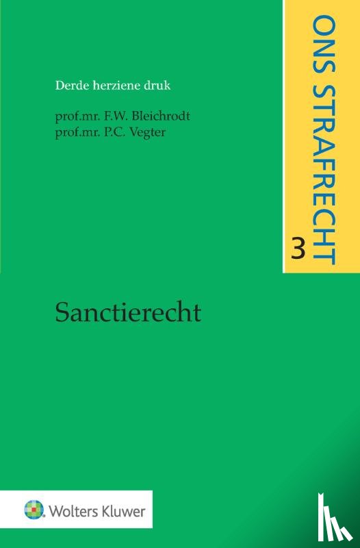 Bleichrodt, F.W. - Sanctierecht derde herziene druk