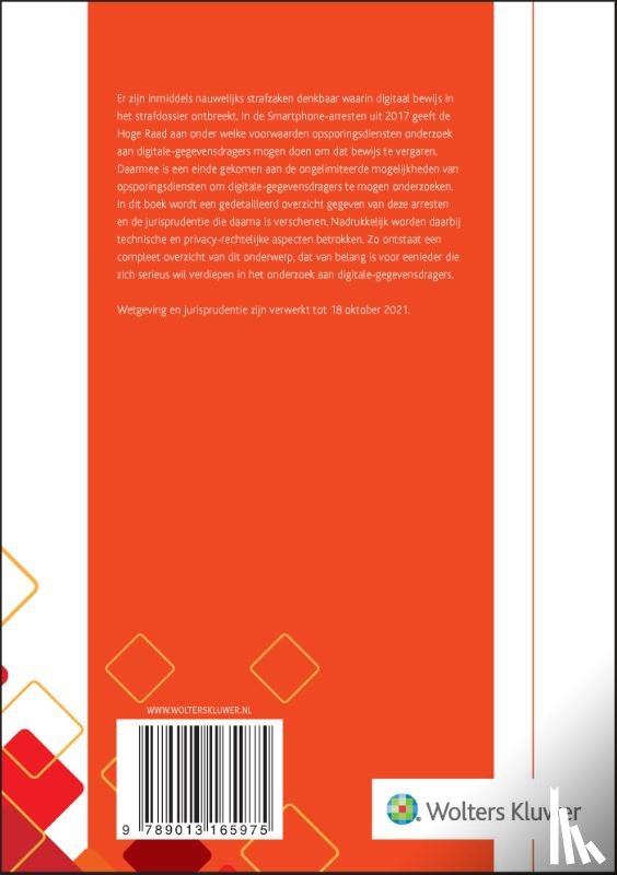 Hurk, J.W. van den - Onderzoek aan digitale-gegevensdragers. Een technische en juridische verkenning.