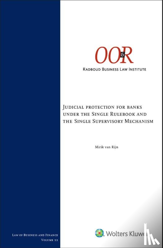  - Judicial protection banks under the single rulebook/single supervisory mechanism