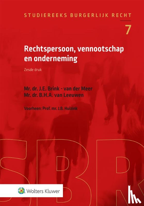 Brink-van der Meer, J.E. - Rechtspersoon, vennootschap en onderneming