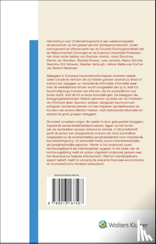 Pijls, A.C.W. - Misleidende beursberichten