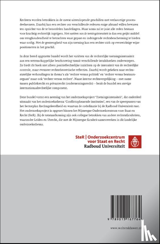  - Toetsingsintensiteit