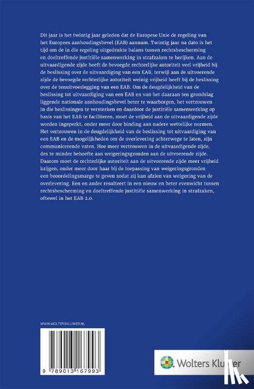Glerum, Vincent - Tussen vrijheid en gebondenheid: het Europees aanhoudingsbevel 2.0