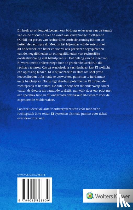 Put, Manuella van der - Kunstmatige intelligentie bij rechterlijke oordeelsvorming