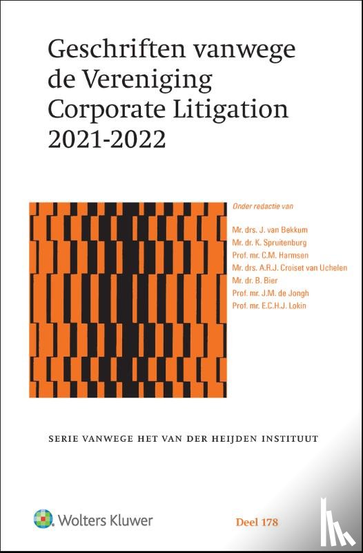  - Geschriften vanwege de Vereniging Corporate Litigation 2021-2022