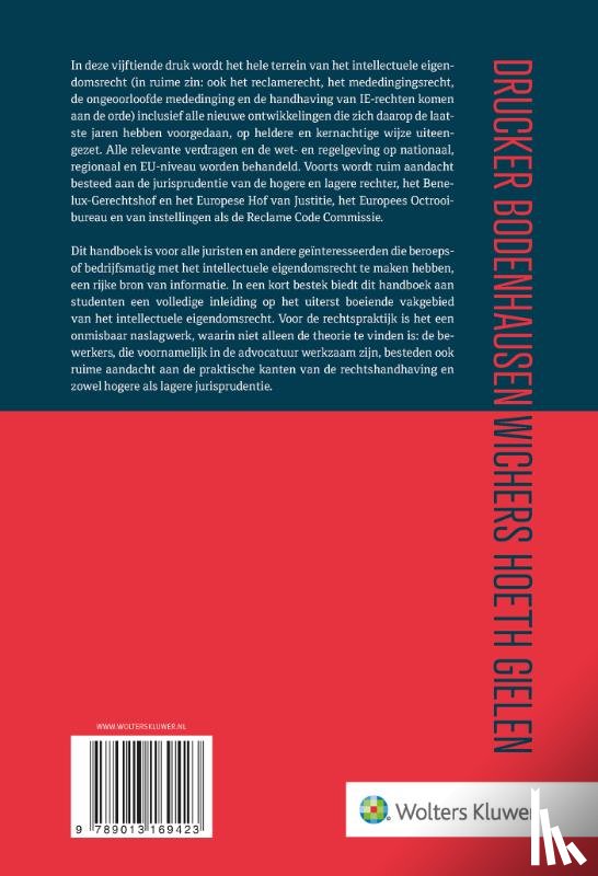 Geerts, P.G.F.A. - Kort begrip van het intellectuele eigendomsrecht Studenteneditie