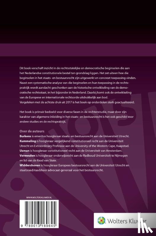  - Beginselen van de democratische rechtsstaat