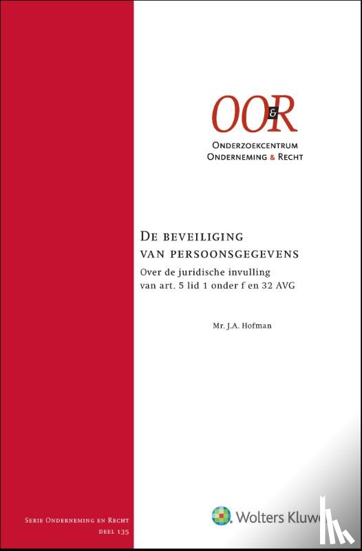  - De beveiliging van persoonsgegevens