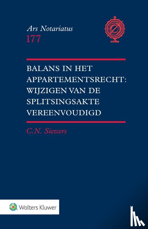 Sieuwers, C.N. - Balans in het appartementsrecht: wijzigen van de splitsingsakte vereenvoudigd