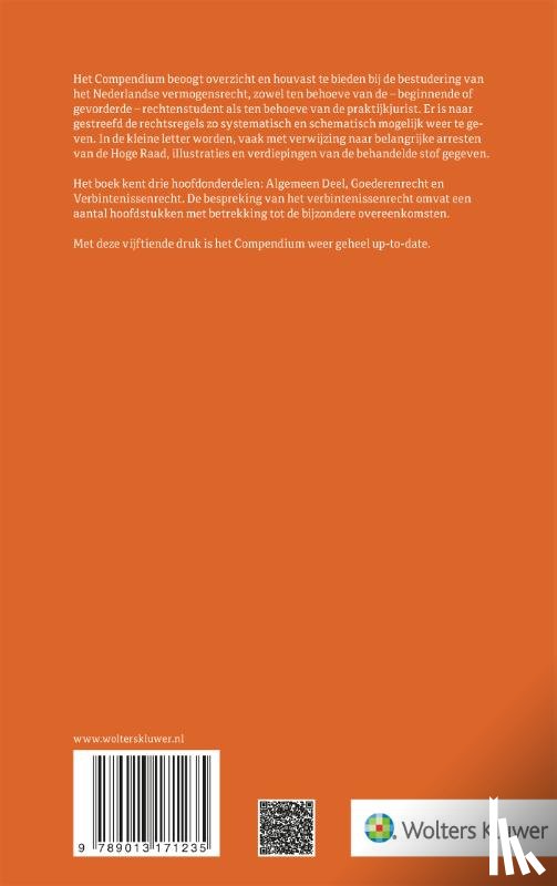  - Compendium Nederlands vermogensrecht