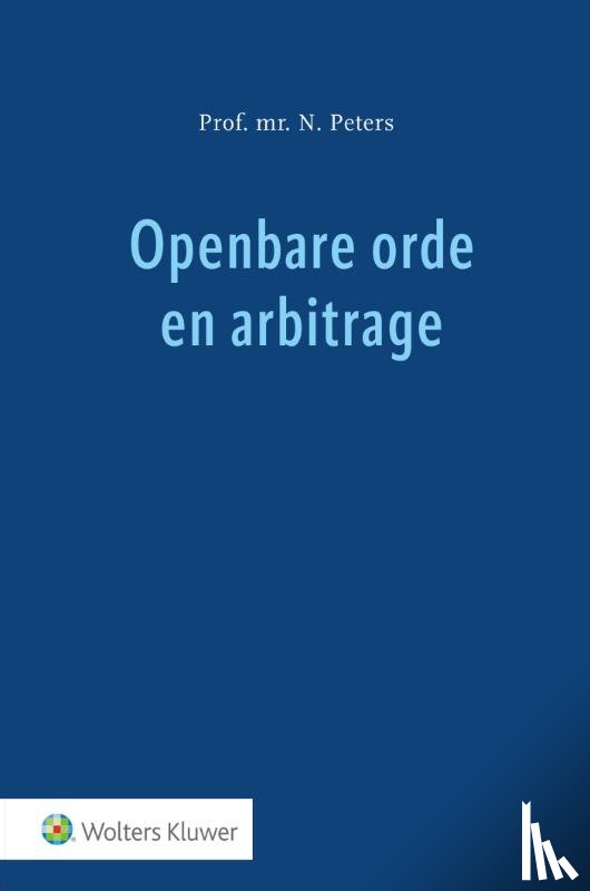  - Openbare orde en arbitrage