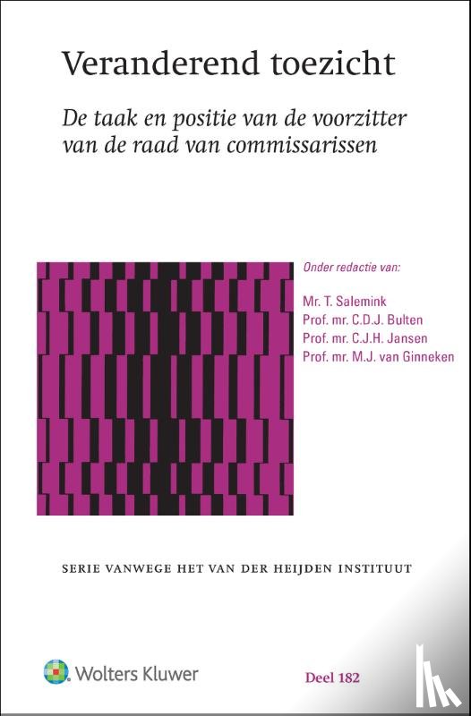  - Veranderend toezicht