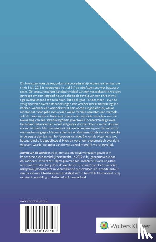 Sande, S.A.L. van de - Titel 8.4 Awb. De onrechtmatige overheidsdaad bij de bestuursrechter