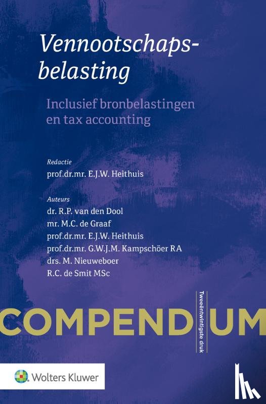 - Compendium Vennootschapsbelasting